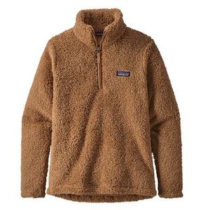 NWOT Patagonia Beech Brown 1/2 zip pullover